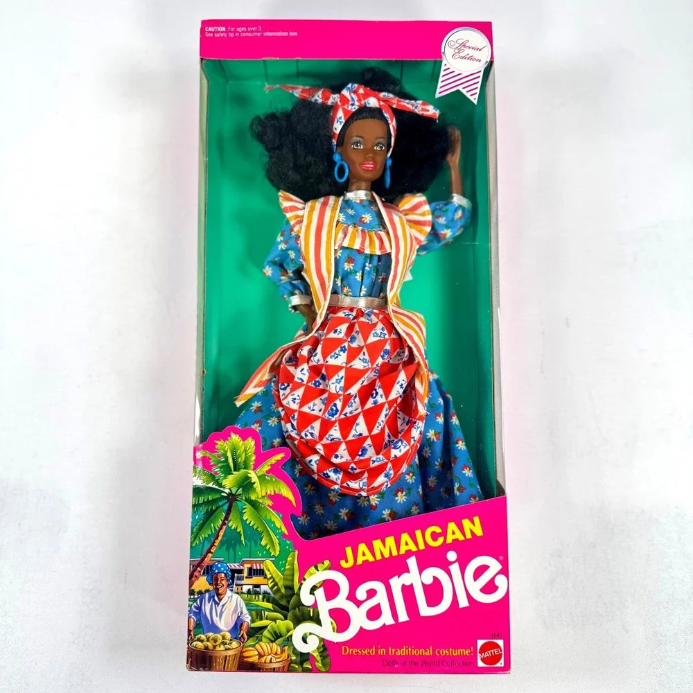 Mattel Jamaican Barbie Dolls of the World Collection Special Edition 1991 4647